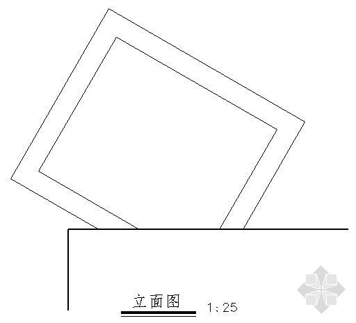 校园景观廊桥设计资料下载-景观廊详图