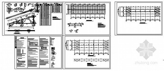 12米桥梁设计图资料下载-某12米跨钢屋架结构设计图