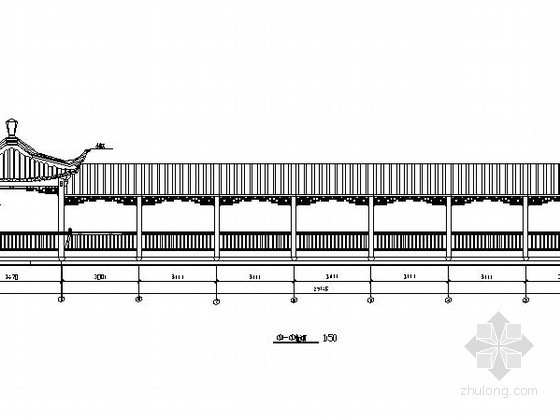 cad中式长廊资料下载-中式长廊亭施工大样