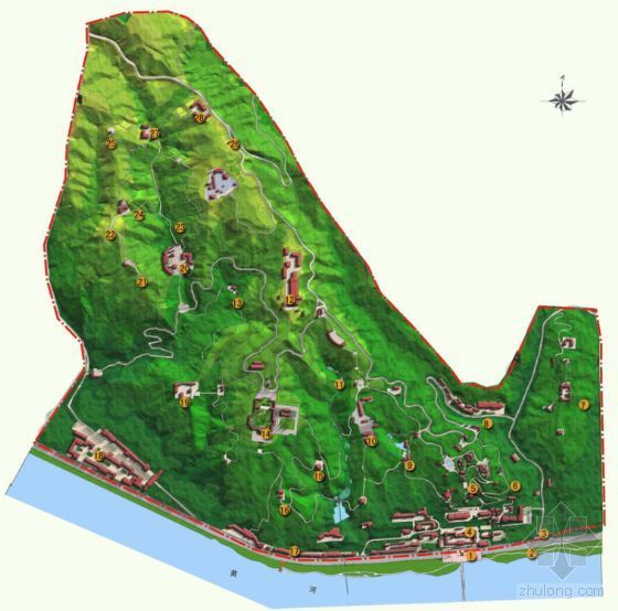 风景区栏杆资料下载-甘肃兰州风景区景观规划设计方案