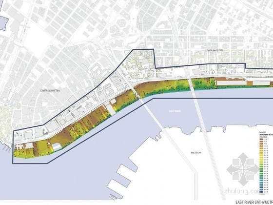 国外滨水驳岸景观设计方案资料下载-[纽约]滨水河道总体景观规划方案