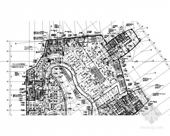 项目消防布置图资料下载-[江苏]商业广场项目空调及消防系统设计施工图（含消防 机房图丰富）
