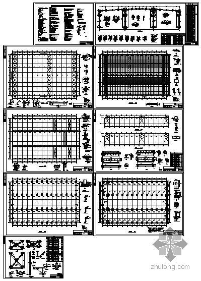 钢厂结构图资料下载-某器材公司厂房结构图