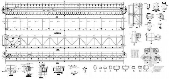 吊车梁桁架图集资料下载-钢结构吊车梁构造详图