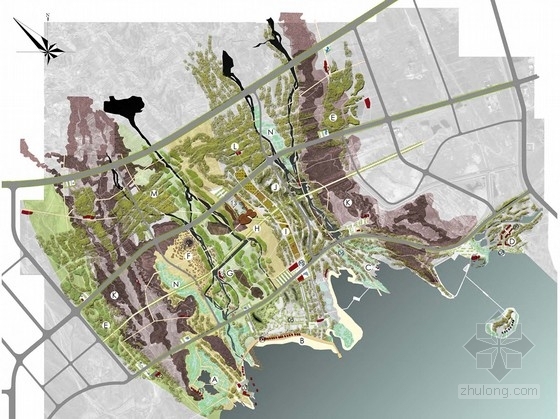 水库湿地公园规划设计资料下载-[新疆]滨湖湿地景区周边区域规划设计（著名设计研究院）