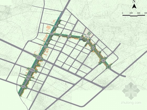 城市设计图册资料下载-[昆明]江南城市街道景观规划设计方案