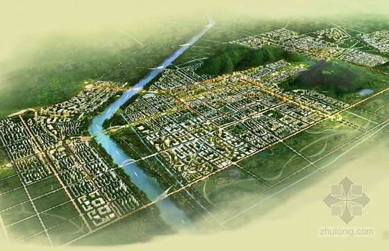 城市片区商业发展策划资料下载-[安徽]大型城市片区规划设计方案文本（三个片区）