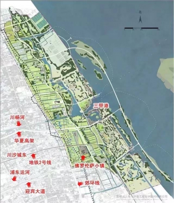 滨水慢性道资料下载-上海又出大事啦！浦东新区将建成“后花园”