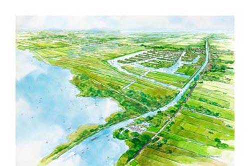 温泉康养小镇设计资料下载-[辽宁]盘锦红海滩温泉小镇总体策划与概念性规划.