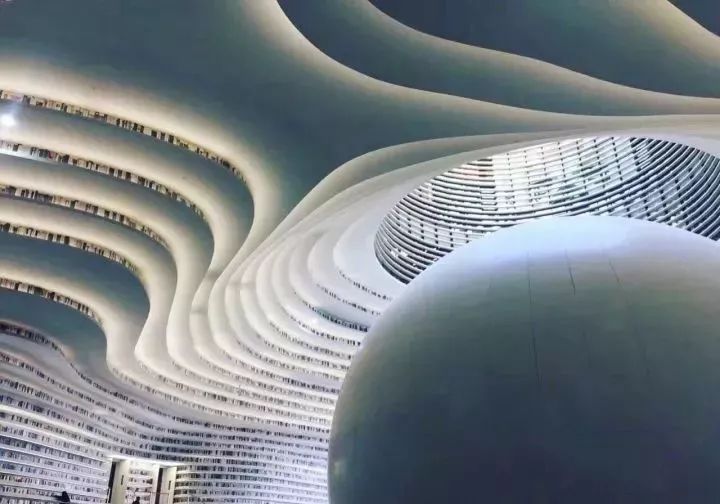 天津滨海图书馆设计图资料下载-活久见！哪家图书馆能这么美？！建成后首度公开！