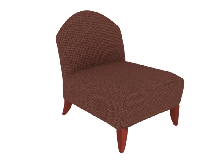 中式椅沙发组合3d模型资料下载-舒适简约沙发3D模型下载