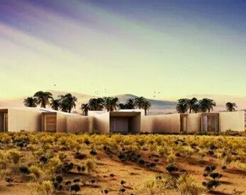 阳光生态低调奢华资料下载-阿联酋沙漠里建生态酒店BIM应用实录