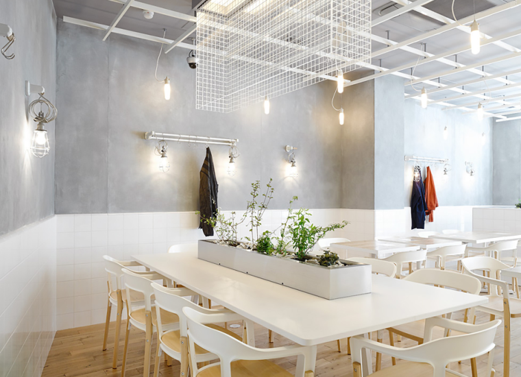 咖啡馆设计案例CAD资料下载-CafeCoutumeAoyama咖啡馆室内设计方案