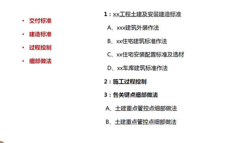 大型房地产工程精细化管理体系-62页-标准做法