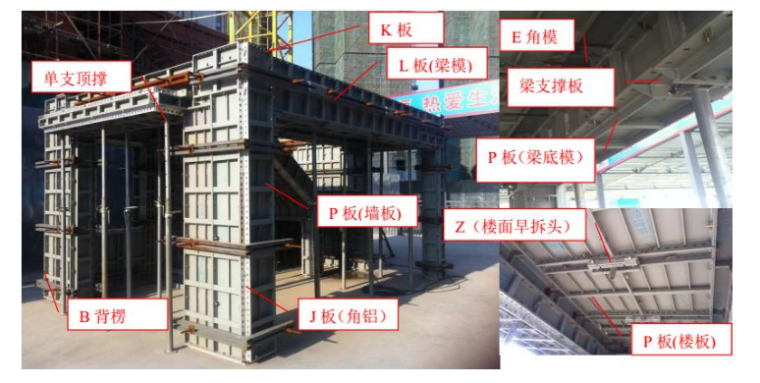 铝合金模板管廊方案资料下载-铝合金模板工程标准做法