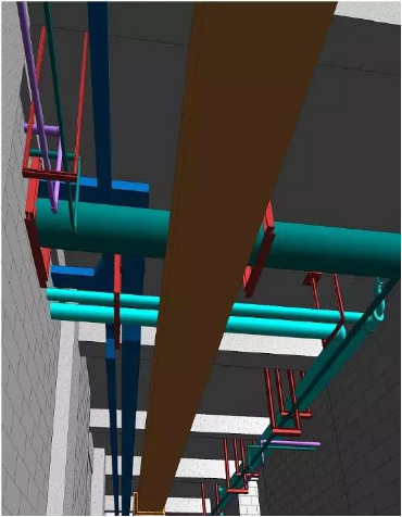 上海滨江国际广场6#BIM技术应用-深化模型