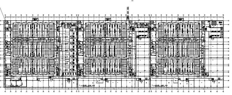 北京建设数据中心项目[电气]施工图-地下二层接地平面图