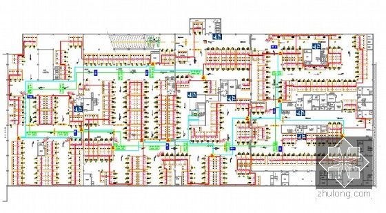 239页国际知名企业弱电智能设计案例解析（高清图片含案例图）-停车场配置布线