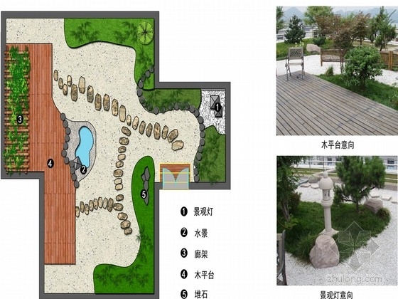 居住区花园设计案例cad资料下载-居住区景观屋顶花园设计方案