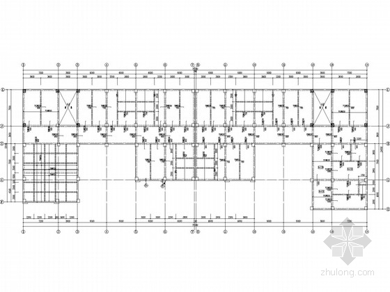 村活动室建筑施工图资料下载-3层框架幼儿园活动室结构施工图