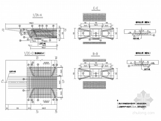 20米简支钢箱梁资料下载-跨江大桥20m简支箱梁设计套图