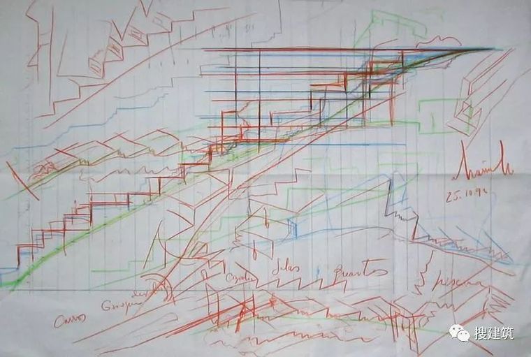 100幅建筑师的草图，手绘更好的表达构思！！_51