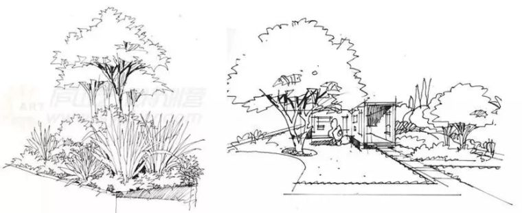 作为景观设计师必须掌握的景观线稿表现_9