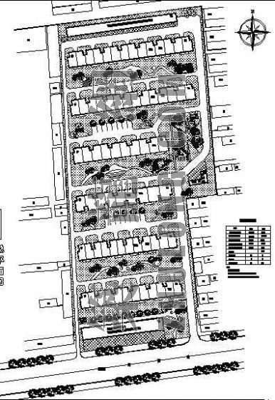 小区规划CAD方案资料下载-精美小区规划方案