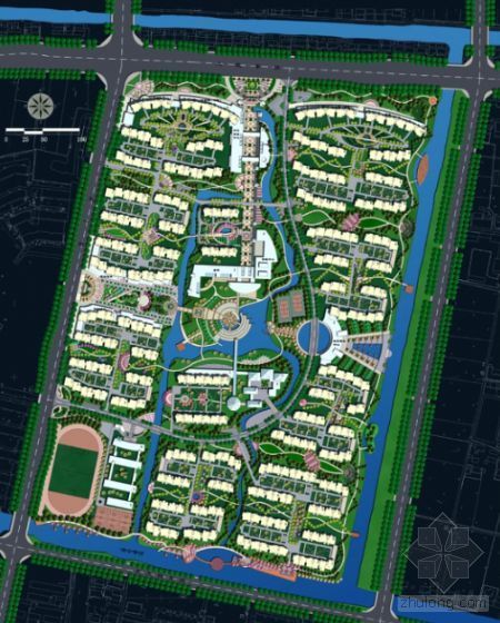 中国小区景观规划方案资料下载-小区景观规划设计方案