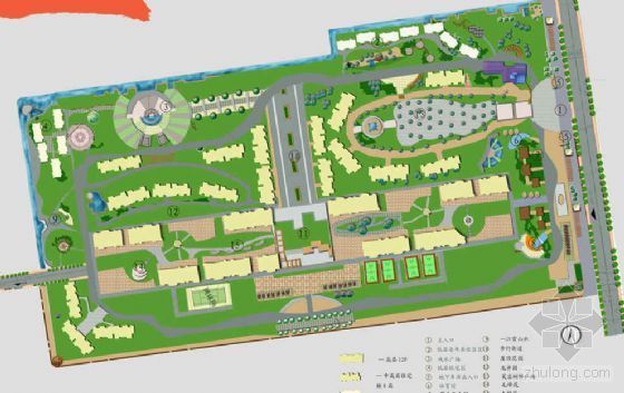 四川居住区绿化设计资料下载-四川成都居住区景观设计方案