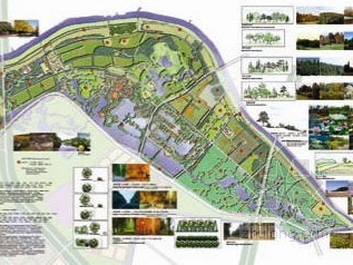 景观走廊设计资料下载-[北京]生态走廊景观规划设计方案
