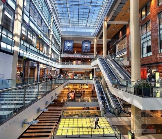 [成都]国际级都市娱乐商业区概念规划方案-购物中心示意图