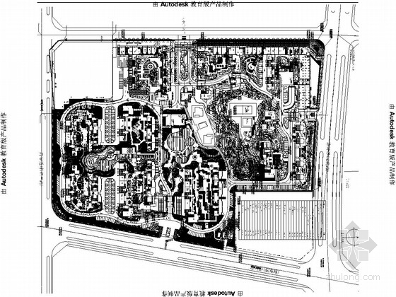 古建公厕su资料下载-[浙江]人居环境金牌居住区景观工程全套施工图