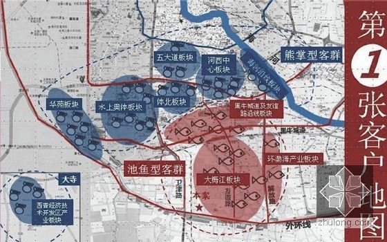 房地产市场营销策略与创意大全（图文355页）-客户地图演变示例