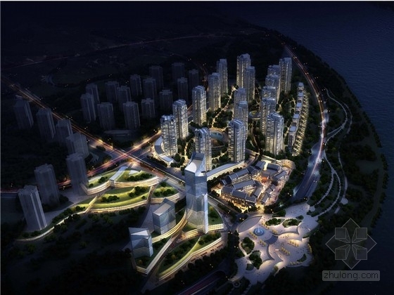 重庆高层建筑设计方案资料下载-[重庆]现代风格商业综合体地块设计方案文本（知名设计院）