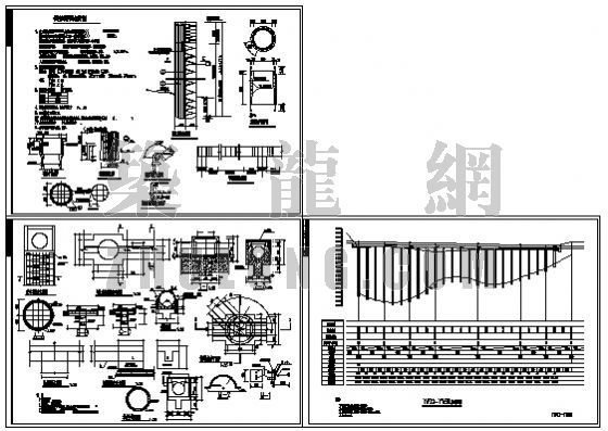 钢结构桥连廊资料下载-管桥结构设计图