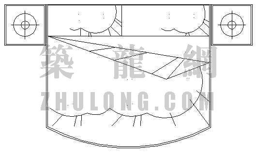 室内灯具平面图块资料下载-床的平面图块