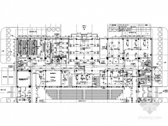 体育馆建筑暖通资料下载-[天津]大学体育馆空调暖通空调全套系统设计施工图（大院设计 地源热泵）