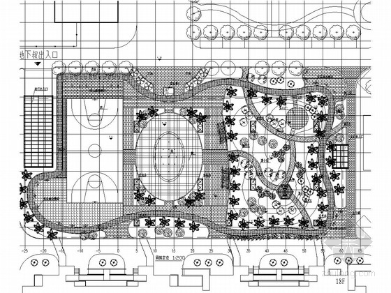 生态城市广场案例资料下载-[洛阳]城市新型生态广场景观设计施工图
