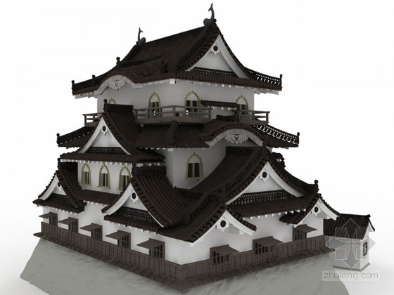 现代日式风格住宅设计资料下载-日式风格建筑