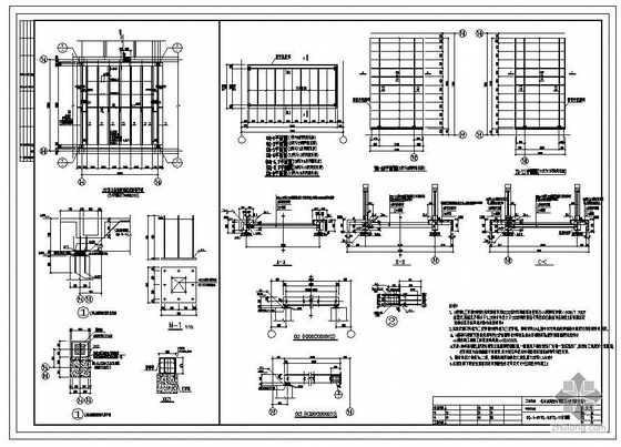 钢栈桥结构图资料下载-各单体间空中钢连桥（带橡胶支座）结构图