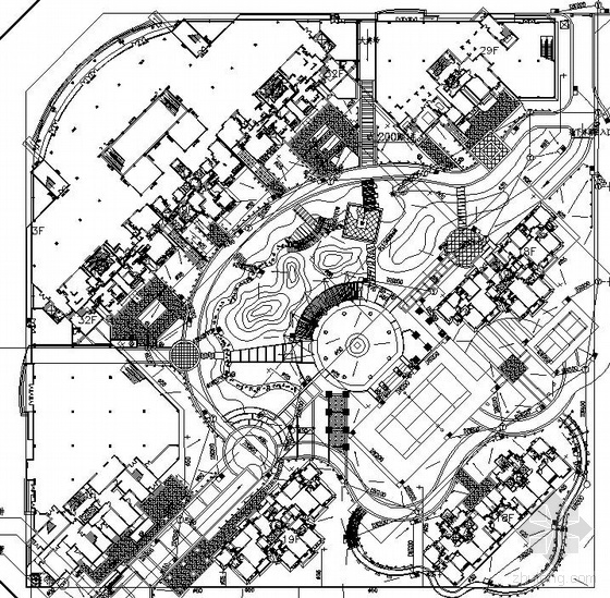 广场排水维工方案资料下载-某广场景观给排水图纸