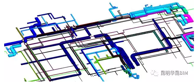 小区弱电深化设计图纸资料下载-BIM技术机电管线深化设计应用过程分析