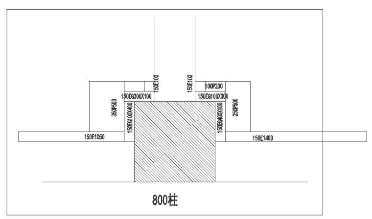 [福建]框架核心筒结构超高层办公建筑铝合金模板专项施工方案-12板配模示意图