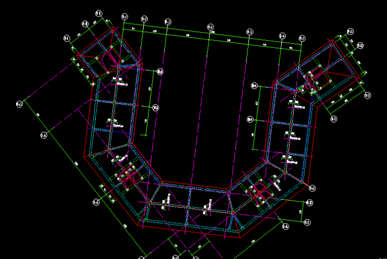 广州某奥特莱斯全套结构施工图-6屋面层板筋图
