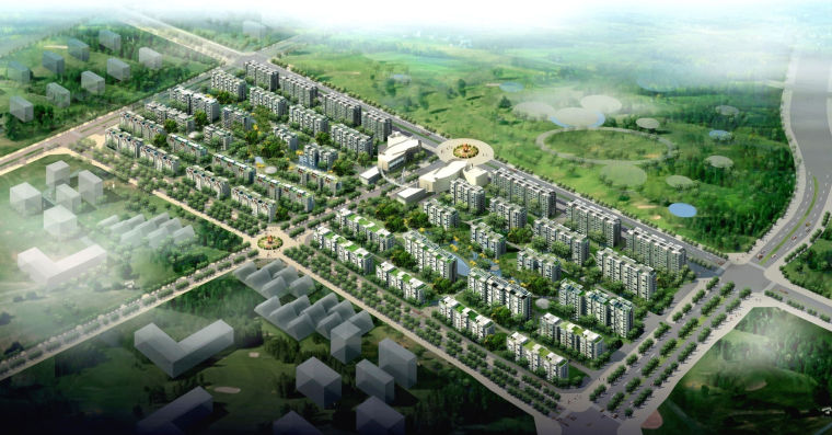 生态技术集成创造建筑资料下载-[北京]奥运村绿色建筑技术集成