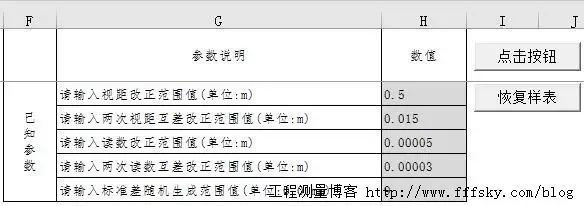 电子水准仪DNA03原始数据GSI文件自动编写（生成）程序-输入已知参数.jpg