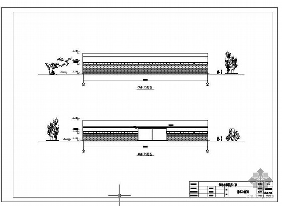 库鲁切特住宅图纸资料下载-某钢结构熟料库工程图纸