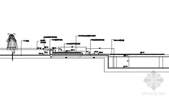 广场跌水施工图资料下载-广场水系景观施工图