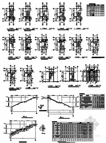 博物馆全套设计图资料下载-咸宁市某博物馆结构设计图